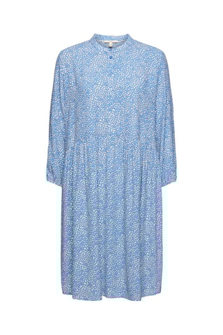 Vestido trapézio Azul-celeste