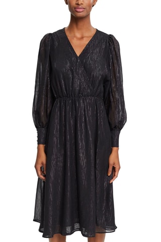 Vestido - Preto mesclado
