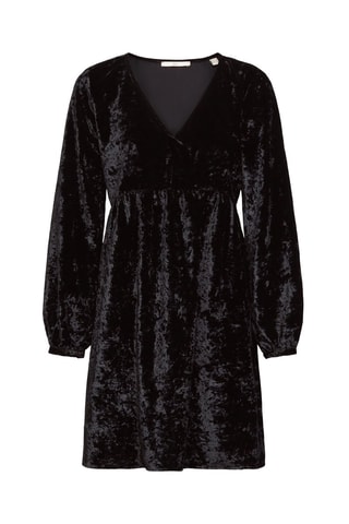 Vestido em veludo - Preto