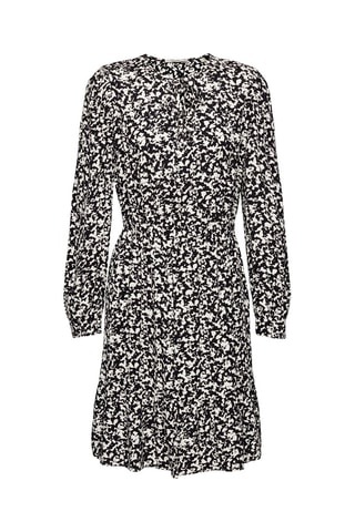 Vestido - Cinzento e branco