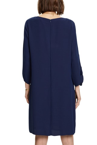 Vestido trapézio - Azul-marinho