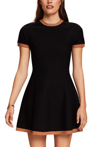 Vestido estilo patinadora - Preto