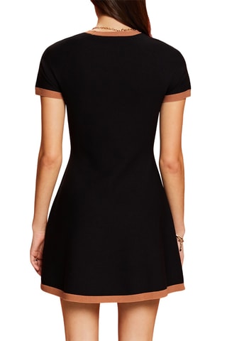 Vestido estilo patinadora - Preto