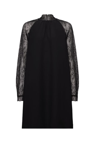 Vestido direito - Preto