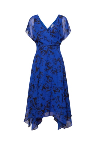 Vestido midi - Azul