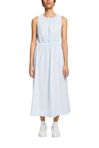 Vestido midi - Azul-claro