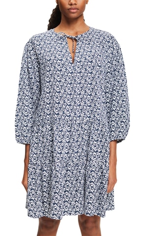Vestido de praia - Azul-marinho