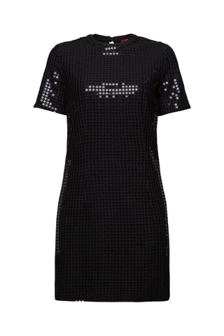 Vestido direito - Preto