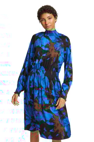 Vestido estilo patinadora - Azul-real