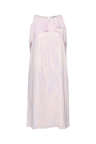 Vestido direito - Rosa-maquilhagem