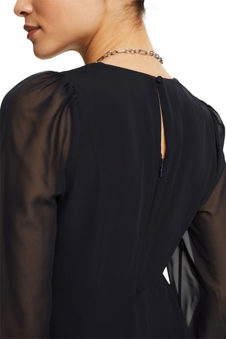 Vestido estilo patinadora - Preto