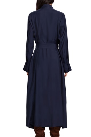 Vestido-camisa - Azul-marinho
