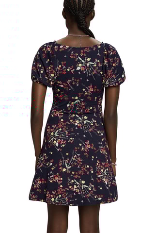 Vestido direito - Azul-marinho