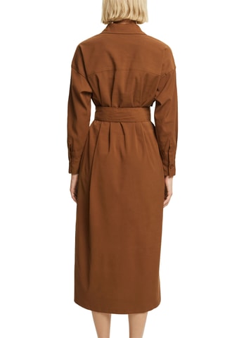 Vestido midi - Castanho