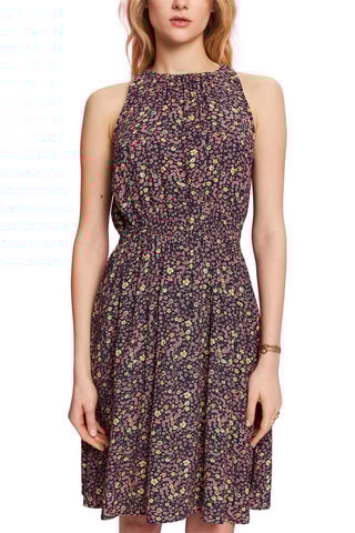 Vestido estilo patinadora - Azul-marinho
