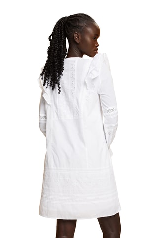 Vestido trapézio - Branco