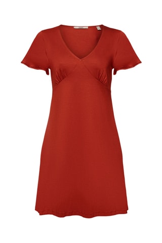 Vestido direito - Laranja