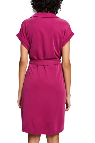 Vestido direito - Rosa