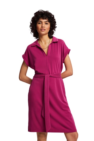 Vestido direito - Rosa