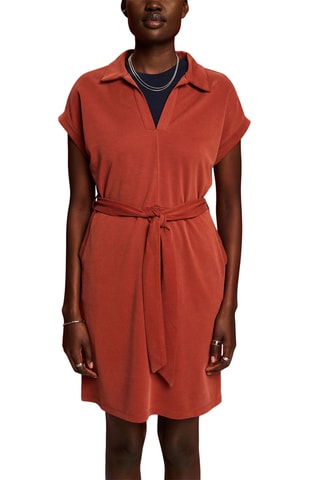 Vestido direito - Laranja