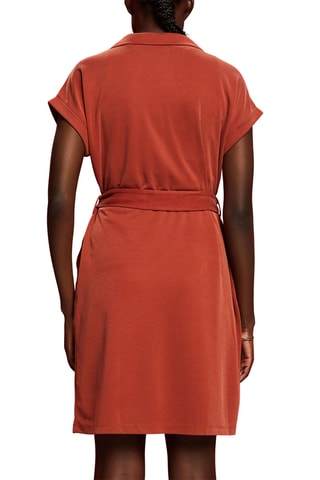 Vestido direito - Laranja