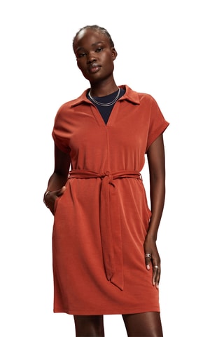 Vestido direito - Laranja