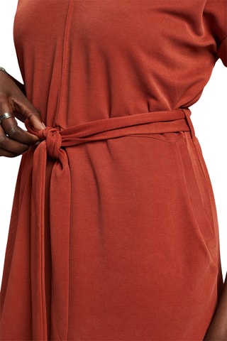 Vestido direito - Laranja