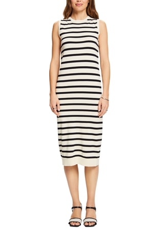 Vestido direito - Bege