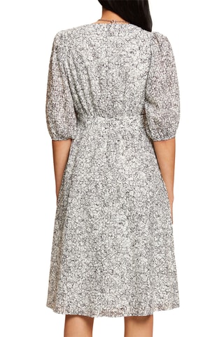 Vestido midi - Cinzento