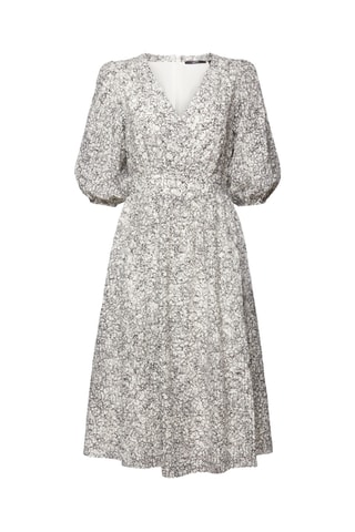 Vestido midi - Cinzento