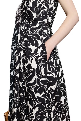 Vestido midi - Preto