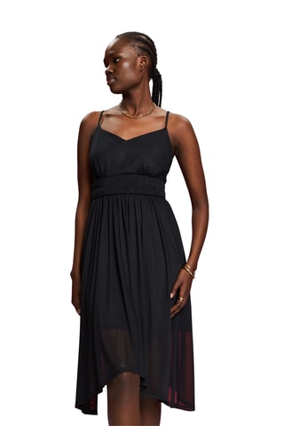 Vestido midi - Preto