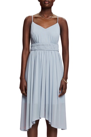 Vestido midi - Azul-celeste