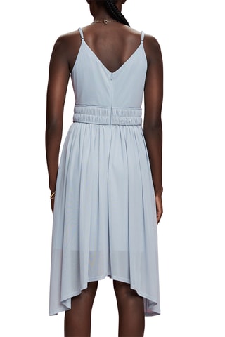 Vestido midi - Azul-celeste