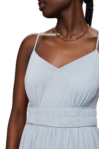 Vestido midi - Azul-celeste