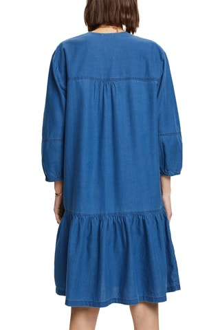 Vestido de ganga - Azul-marinho