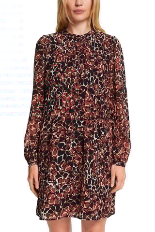 Vestido direito - Castanho