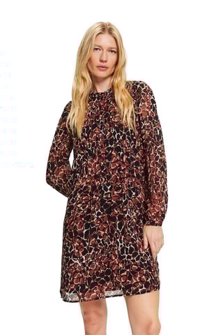 Vestido direito - Castanho