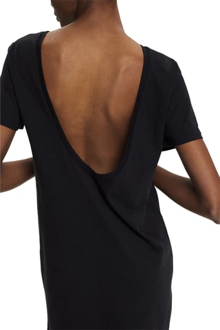 Vestido direito - Preto
