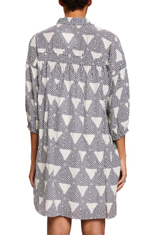Vestido direito - Azul-escuro
