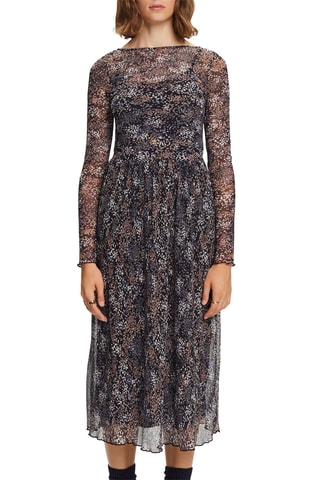 Vestido midi - Preto
