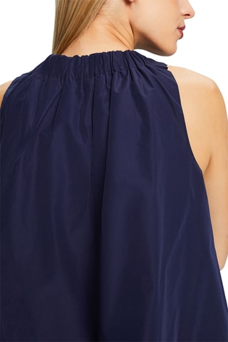 Vestido trapézio - Azul-marinho
