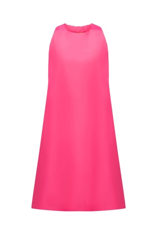 Vestido trapézio - Fúcsia