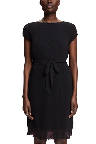Vestido plissado - Preto