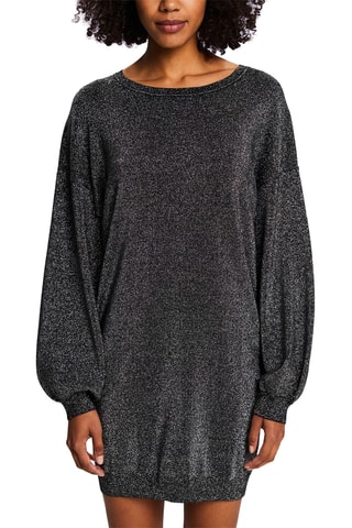 Vestido direito - Preto