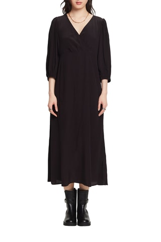 Vestido midi - Preto