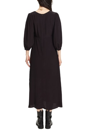 Vestido midi - Preto