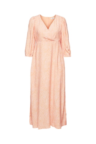 Vestido midi - Laranja