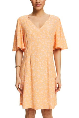 Vestido direito - Laranja