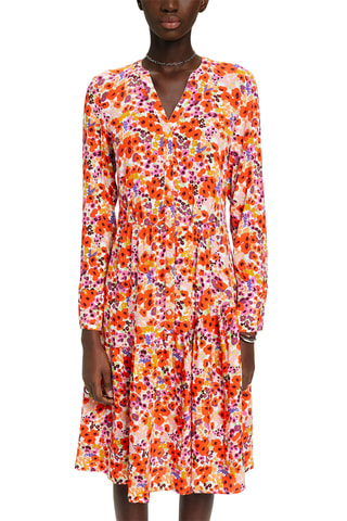 Vestido midi - Rosa